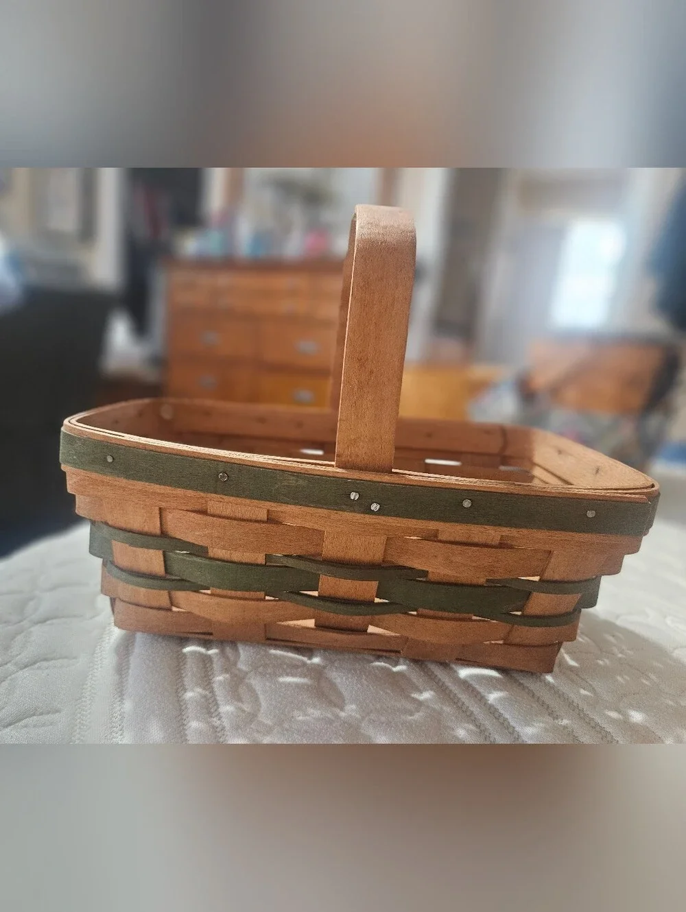 Longaberger woven basket